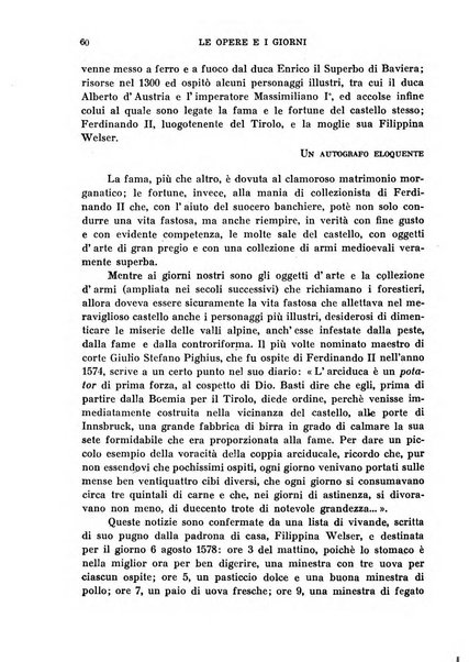 Le opere e i giorni rassegna mensile di politica, lettere, arti, etc