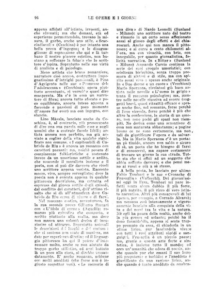 Le opere e i giorni rassegna mensile di politica, lettere, arti, etc