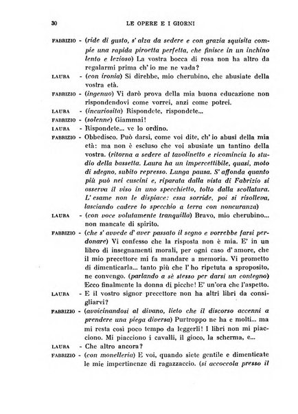 Le opere e i giorni rassegna mensile di politica, lettere, arti, etc