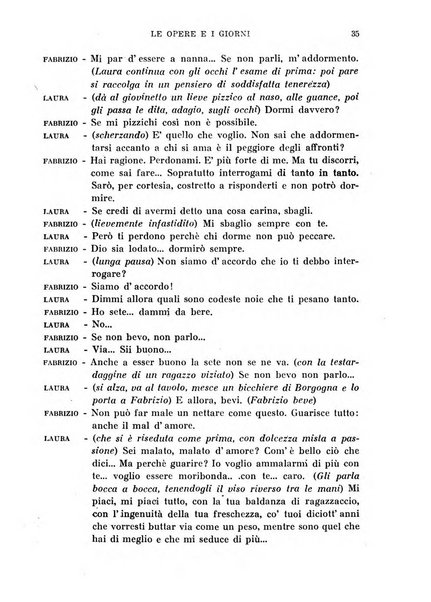 Le opere e i giorni rassegna mensile di politica, lettere, arti, etc