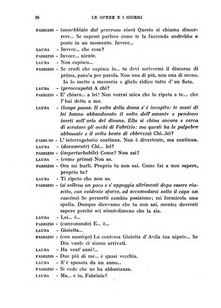 Le opere e i giorni rassegna mensile di politica, lettere, arti, etc