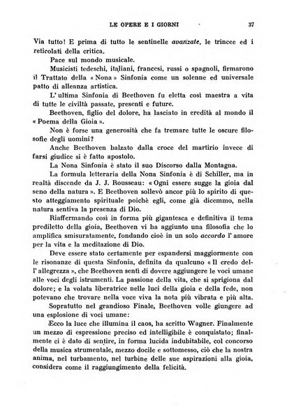 Le opere e i giorni rassegna mensile di politica, lettere, arti, etc