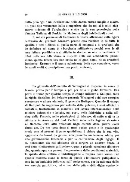 Le opere e i giorni rassegna mensile di politica, lettere, arti, etc