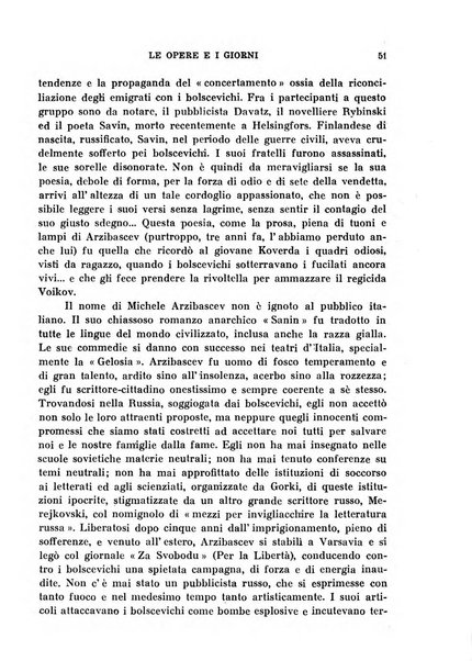 Le opere e i giorni rassegna mensile di politica, lettere, arti, etc