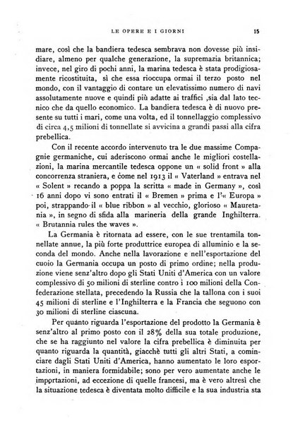 Le opere e i giorni rassegna mensile di politica, lettere, arti, etc