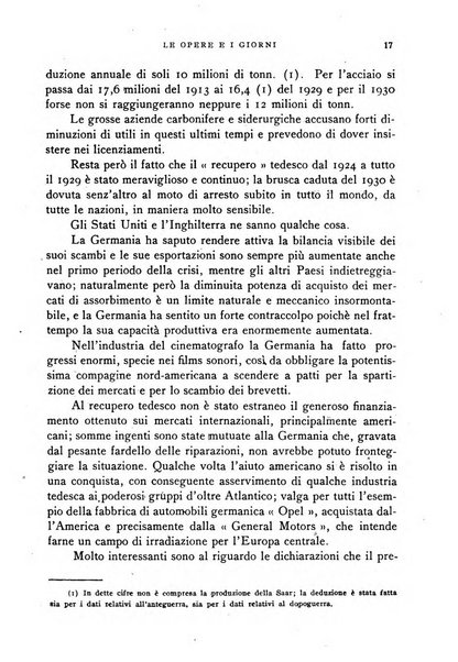 Le opere e i giorni rassegna mensile di politica, lettere, arti, etc