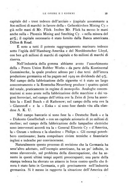 Le opere e i giorni rassegna mensile di politica, lettere, arti, etc