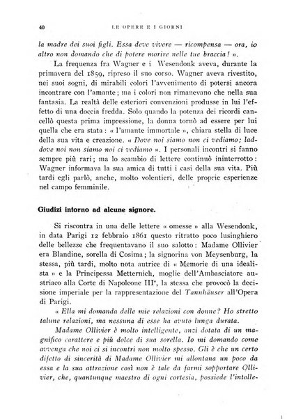 Le opere e i giorni rassegna mensile di politica, lettere, arti, etc