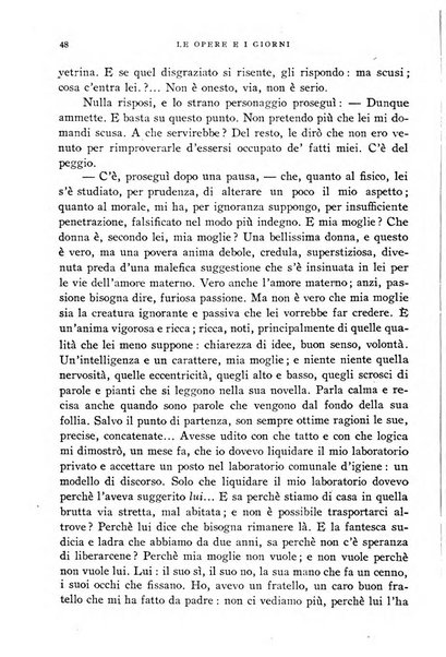 Le opere e i giorni rassegna mensile di politica, lettere, arti, etc