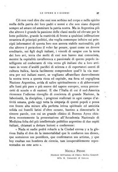 Le opere e i giorni rassegna mensile di politica, lettere, arti, etc