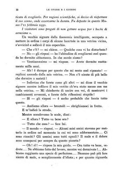 Le opere e i giorni rassegna mensile di politica, lettere, arti, etc