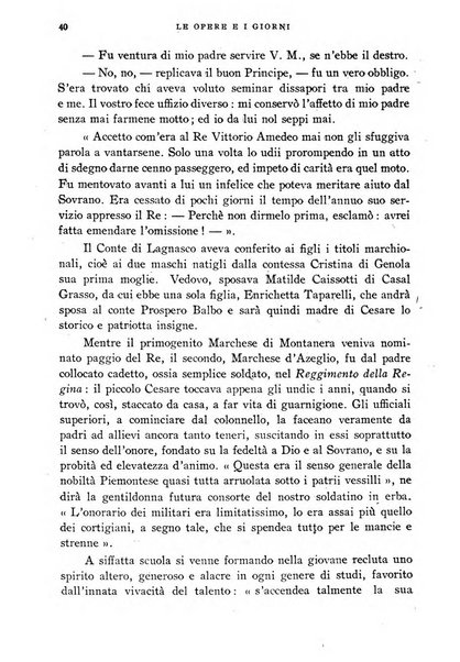 Le opere e i giorni rassegna mensile di politica, lettere, arti, etc