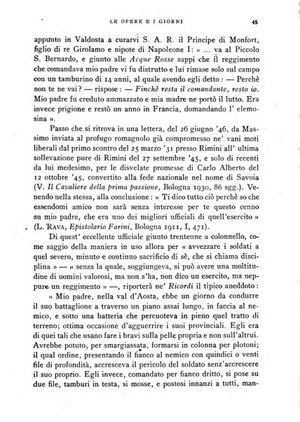 Le opere e i giorni rassegna mensile di politica, lettere, arti, etc