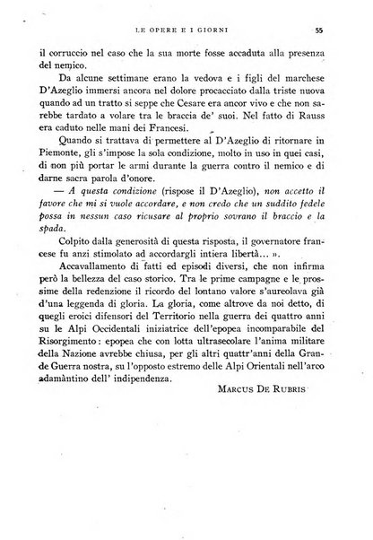 Le opere e i giorni rassegna mensile di politica, lettere, arti, etc