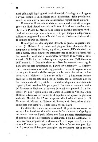 Le opere e i giorni rassegna mensile di politica, lettere, arti, etc