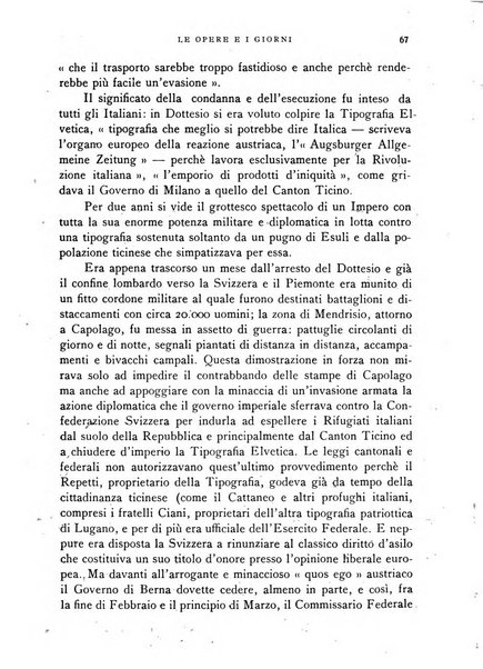 Le opere e i giorni rassegna mensile di politica, lettere, arti, etc