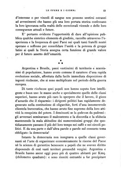 Le opere e i giorni rassegna mensile di politica, lettere, arti, etc