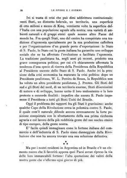 Le opere e i giorni rassegna mensile di politica, lettere, arti, etc