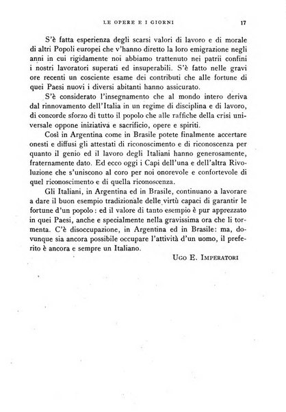 Le opere e i giorni rassegna mensile di politica, lettere, arti, etc