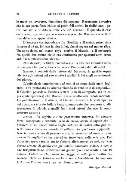 Le opere e i giorni rassegna mensile di politica, lettere, arti, etc