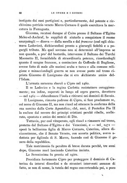 Le opere e i giorni rassegna mensile di politica, lettere, arti, etc