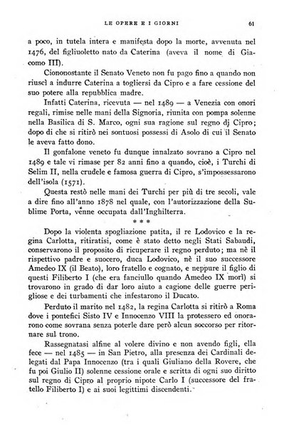 Le opere e i giorni rassegna mensile di politica, lettere, arti, etc