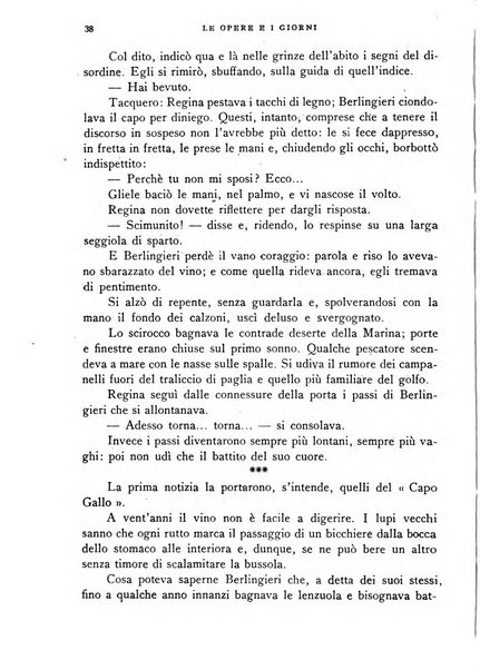 Le opere e i giorni rassegna mensile di politica, lettere, arti, etc