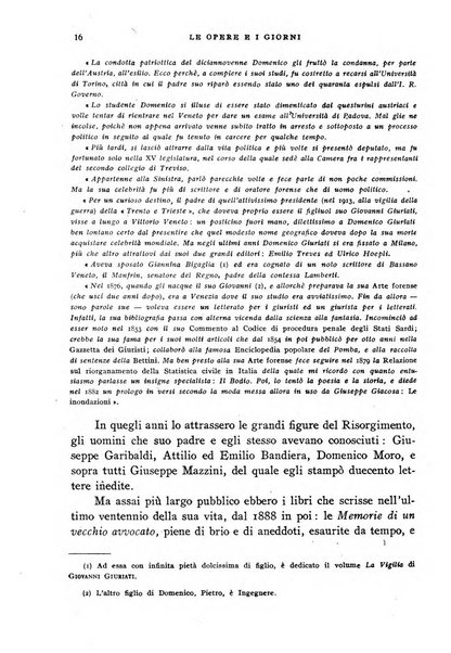 Le opere e i giorni rassegna mensile di politica, lettere, arti, etc