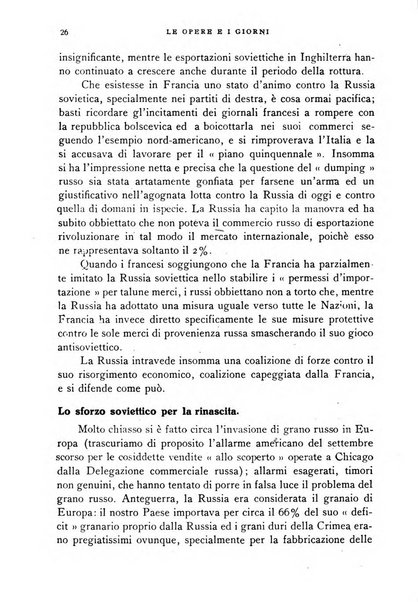 Le opere e i giorni rassegna mensile di politica, lettere, arti, etc