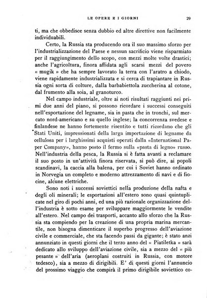 Le opere e i giorni rassegna mensile di politica, lettere, arti, etc