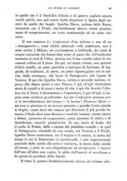 Le opere e i giorni rassegna mensile di politica, lettere, arti, etc