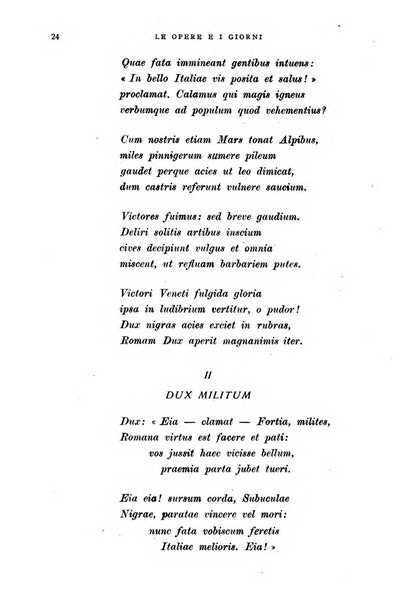 Le opere e i giorni rassegna mensile di politica, lettere, arti, etc