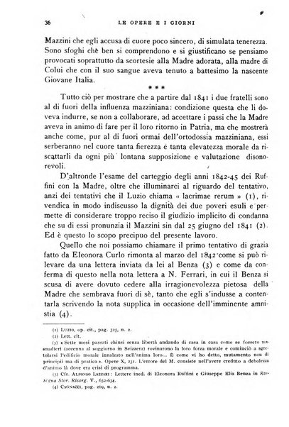 Le opere e i giorni rassegna mensile di politica, lettere, arti, etc