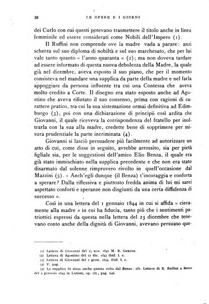 Le opere e i giorni rassegna mensile di politica, lettere, arti, etc