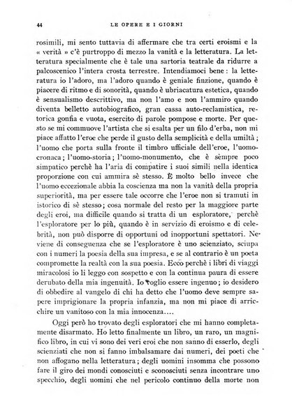 Le opere e i giorni rassegna mensile di politica, lettere, arti, etc