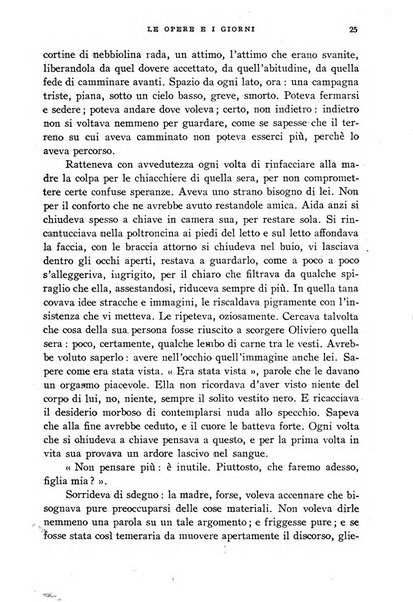 Le opere e i giorni rassegna mensile di politica, lettere, arti, etc