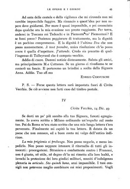 Le opere e i giorni rassegna mensile di politica, lettere, arti, etc