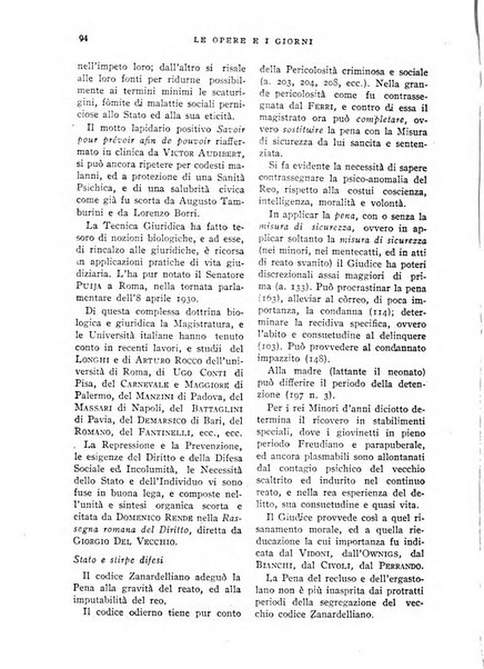 Le opere e i giorni rassegna mensile di politica, lettere, arti, etc