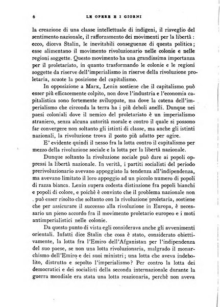 Le opere e i giorni rassegna mensile di politica, lettere, arti, etc