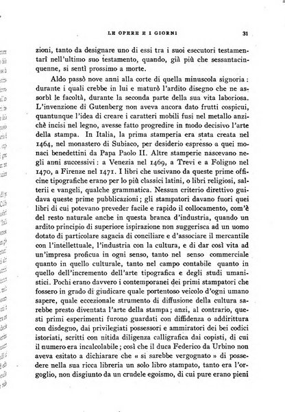 Le opere e i giorni rassegna mensile di politica, lettere, arti, etc