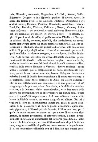 Le opere e i giorni rassegna mensile di politica, lettere, arti, etc