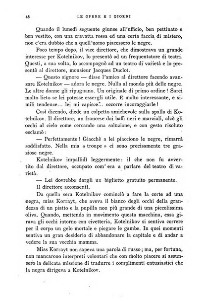 Le opere e i giorni rassegna mensile di politica, lettere, arti, etc