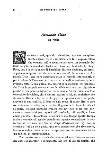 Le opere e i giorni rassegna mensile di politica, lettere, arti, etc