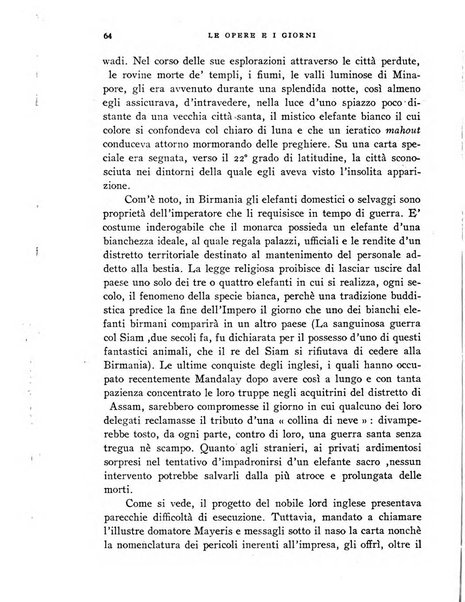 Le opere e i giorni rassegna mensile di politica, lettere, arti, etc