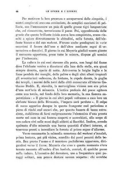 Le opere e i giorni rassegna mensile di politica, lettere, arti, etc