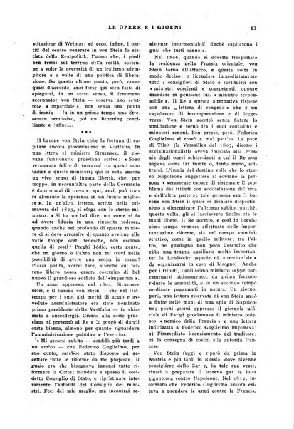 Le opere e i giorni rassegna mensile di politica, lettere, arti, etc