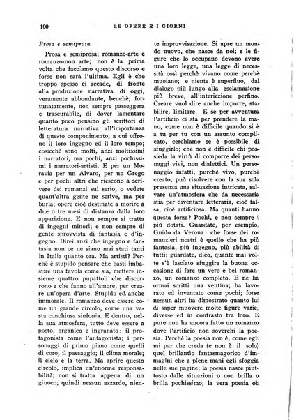 Le opere e i giorni rassegna mensile di politica, lettere, arti, etc