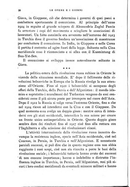 Le opere e i giorni rassegna mensile di politica, lettere, arti, etc