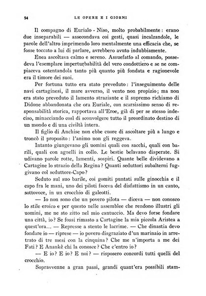 Le opere e i giorni rassegna mensile di politica, lettere, arti, etc