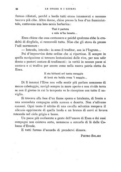 Le opere e i giorni rassegna mensile di politica, lettere, arti, etc